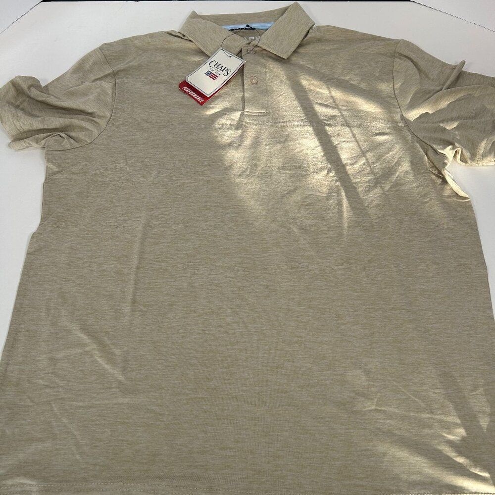 Chaps everyday men's short-sleeve performance polo shirt.